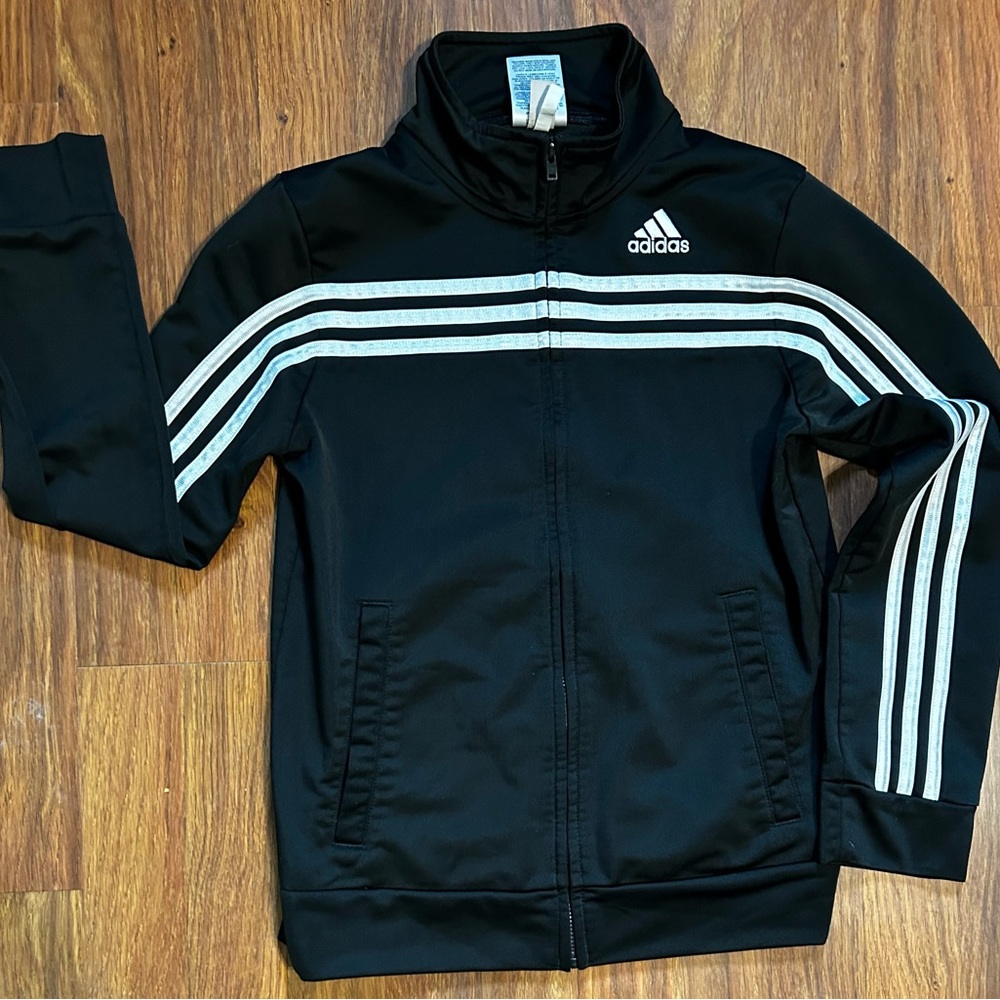 Youth Adidas Full Zip Warmup Jacket